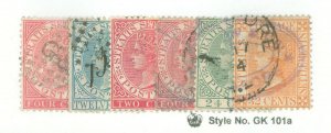 Straits Settlements #11/56 Used