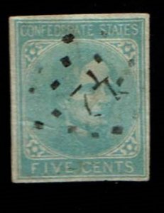CSA Scott #6 VF-used.