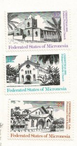 Micronesia #24,C13-14 MNH cpl set Xmas