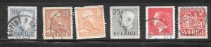 Sweden #Z18 Used 10 Cent Collection / Lot