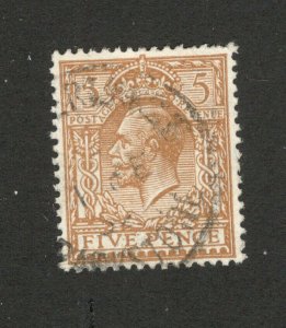 GB - UNITED KINGDOM - USED STAMP - GEORGE V - 5p