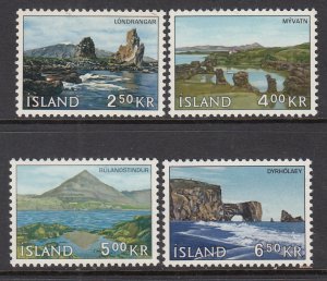 Iceland 380-383 MNH VF