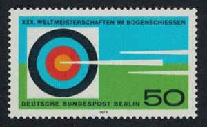 Berlin World Archery Championships 1979 MNH SG#B574