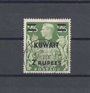 KUWAIT 1948/49 CW36a/SG73 USED Cat £140