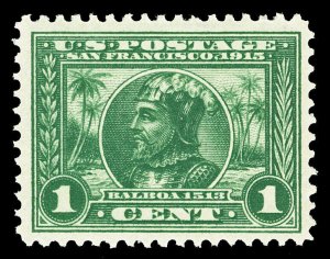 Scott 397 1913 1c Panama-Pacific Perforated 12 Issue Mint F-VF OG NH Cat $35