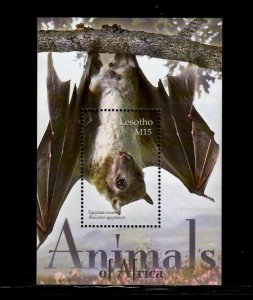 Lesotho 2004 - Animals Bats - Souvenir Stamp Sheet - Scott #1343 - MNH