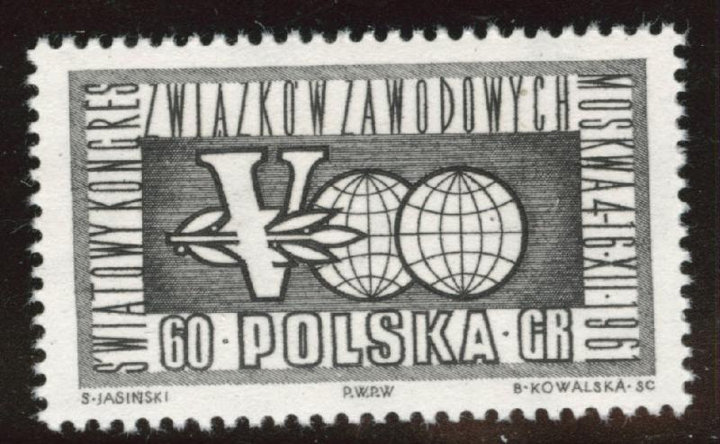 Poland Scott 1020 MNH** stamp