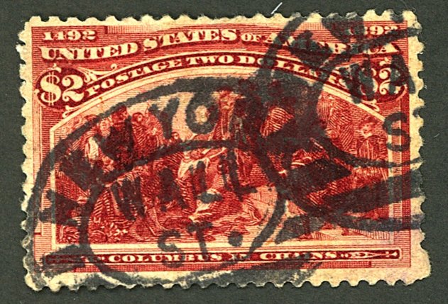 U.S. #242 USED THIN