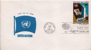 United Nations, First Day Cover, Postal Stationery