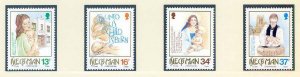 1989 Isle of Man SG429/SG432 Christmas Set Unmounted Mint