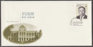 1999 Yusof bin Ishak, President of Singapore, Commemoration FDC SG#1005