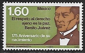 Mexico # 1229 - Benito Juarez - MNH.....{P4}