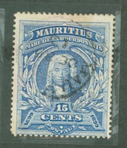 Mauritius #119 Used Single