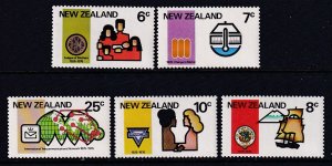 New Zealand 593-597 MNH VF