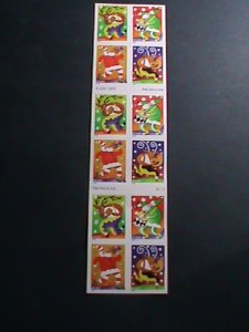 ​ UNITED STATES-2003-SC# 3824b CHRISTMAS STAMPS-SANTA & DEER BOOKLET-MNH VF