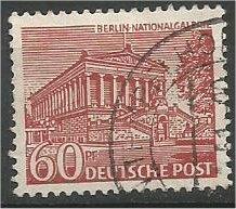 BERLIN, 1949, used 60pf Buildings Scott 9N54