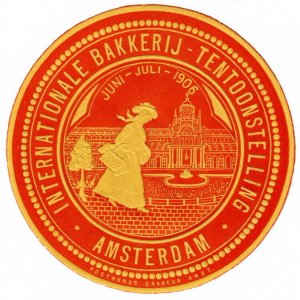 (I.B) Netherlands Cinderella : Bakery Exhibition (Amsterdam 1906)