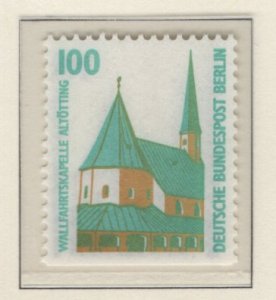 Germany  Berlin   #9N553  MNH  1989  chapel 100pf  bottom imperf.