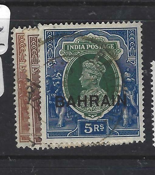 BAHRAIN (PP1704BB)  ON INDIA KGVI  1R-5R  SG 32-4      VFU