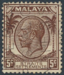 Straits Settlements    SC# 221   Used  see details & scans