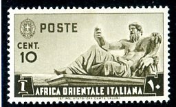 Italian East Africa, Scott #4, Unused, Hinged