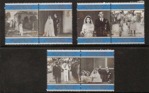 ST.HELENA SG746/51 1997 GOLDEN WEDDING  MNH