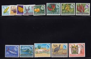 S. Rhodesia Scott # 95-108 VF OG never hinged nice color cv $ 48 ! see pic !