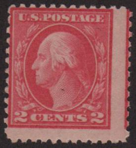 499 Misperfed NH, BIG Stamp! w1877