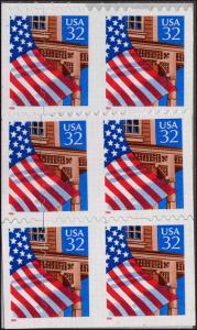 2920A Booklet stamps misperf. Scarce