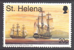 Saint Helena Scott 718 - SG768, 1998 Ships 20p MNH**