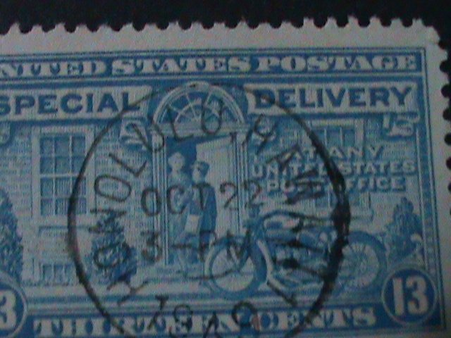​UNITED STATES-1944 SC#E17-SPECIAL DELIVERY13-CEN-USED VF-80-YEARS OLD