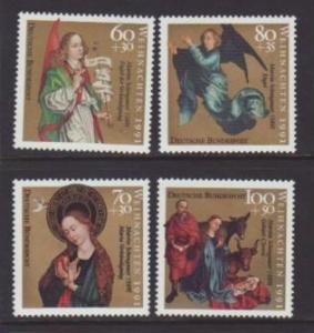 Germany Christmas B720-723 MNH VF  