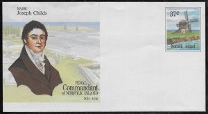 Norfolk Island 1988 Commandants Envelope Set