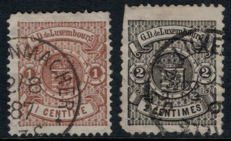 Luxembourg #40-1  CV $7.60