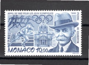 Monaco 1992 MNH Sc 1834