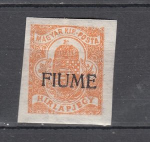 J43939 JL Stamps 1918 fiume mh #p1