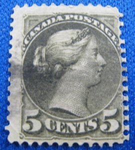 CANADA 1876  -  SCOTT # 38   USED             (c3)