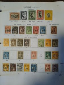collection on pages Portugal 1924-36 CV $475
