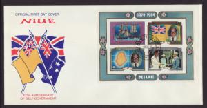 Niue 453a U/A FDC