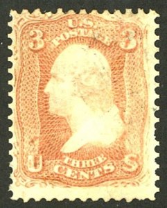 U.S. #65 USED LIGHT CANCEL