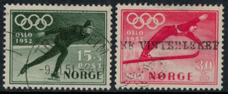 Norway #B50-1  CV $8.00  1952 Winter Olympics