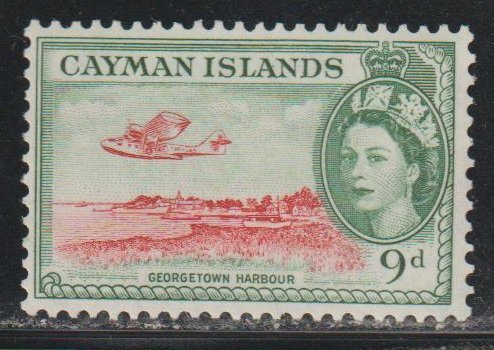 Cayman Islands SC 144 Mint Lightly Hinged