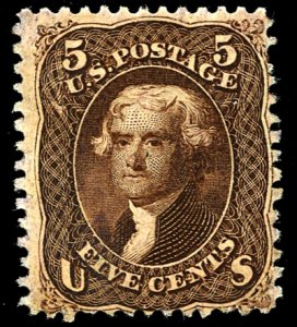 U.S. #76 MINT OG LH