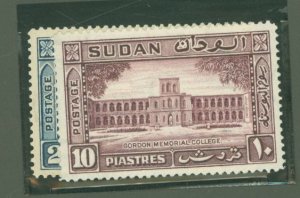 Sudan #55/57 Unused Single