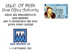 Isle of Man, Government Postal Card, San Marino, Europa