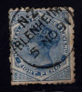 New Zealand Scott 66 Used 1882 Victoria wmk 62, perf tips toned