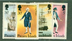 PITCAIRN ISLANDS 156-9 MH BIN $2.00