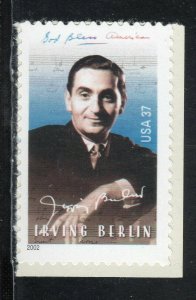 3669 * IRVING BERLIN *   U.S. Postage Stamp  MNH  ^