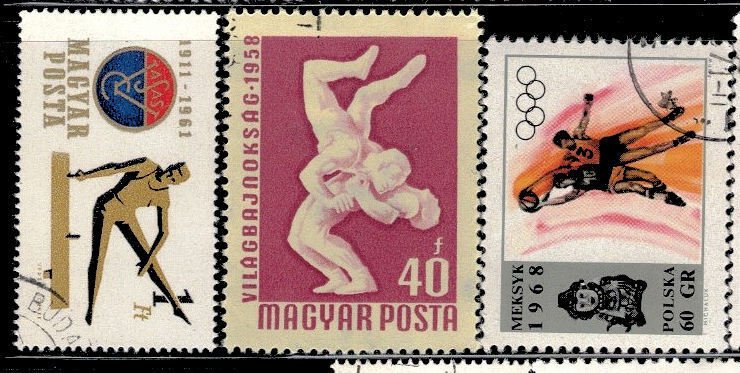 Topical Stamps WW Sports Nice Collection Lot Many Different Countries
