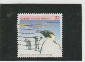 Australian Antarctic Territory  Scott#  L76b  Used  (1988 Emperor Penguins)